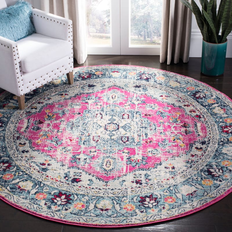 SAFAVIEH Madison Marlene Vintage Boho Oriental Medallion Rug