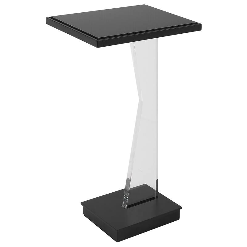 Uttermost Angle Contemporary Accent Table - 13"W x 23"H x 10"D