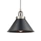 Option Brushed Satin Nickel / Matte Black