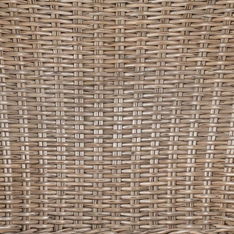 Outdoor Bar Stool with Wicker Set of 2