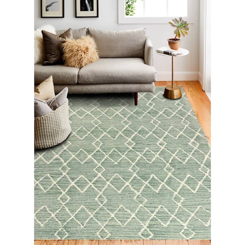 Bashian Eliezer Charcoal Contemporary Area Rug