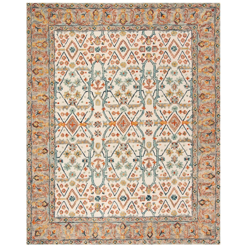 SAFAVIEH Handmade Aspen Elerte Boho Tribal Wool Rug