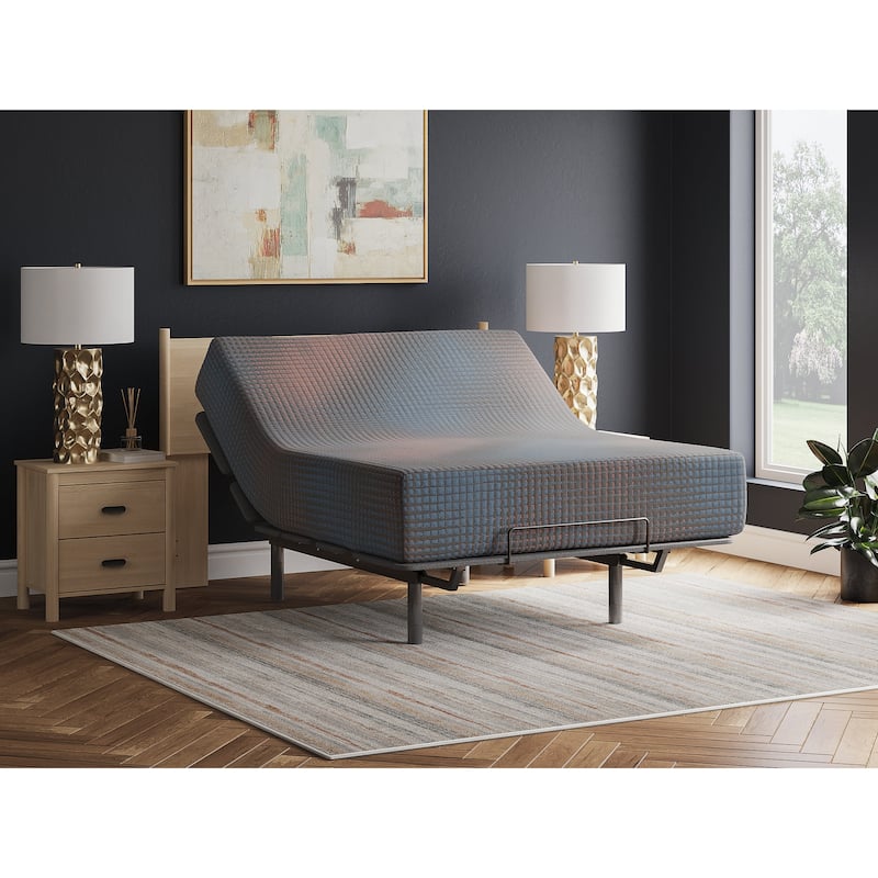 Signature Design by Ashley 13 Inch Hybrid Hot Buy Pink/Blue Mattress