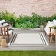preview thumbnail 16 of 63, Nourison Essentials Indoor/Outdoor Solid Area Rug 4' x 6' - Ivory/Black