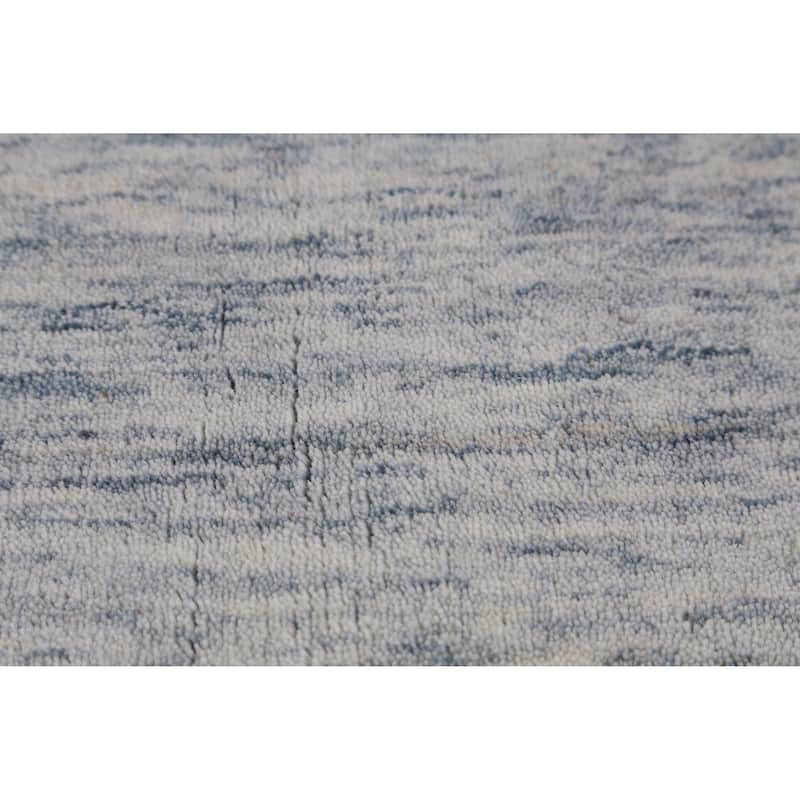 Hand Knotted Oriental 100% Wool Carpet Tribal Animal Pictorial Beige & Ivories Gabbeh Area Rug - 6' 9'' X 5' 2''