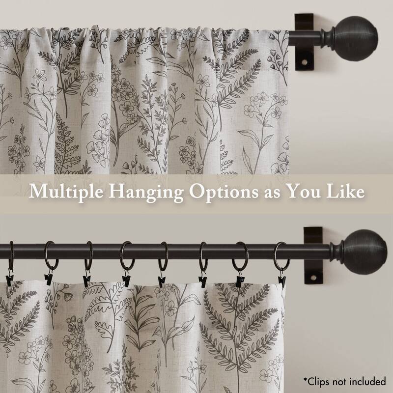 Madison Park Aria Tie up - 42x63"