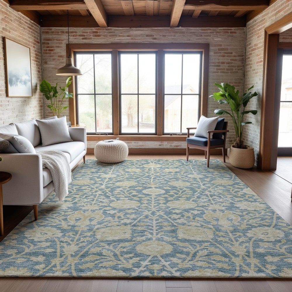 Premium Washable Super Soft Vintage Traditional Mayfield Rug