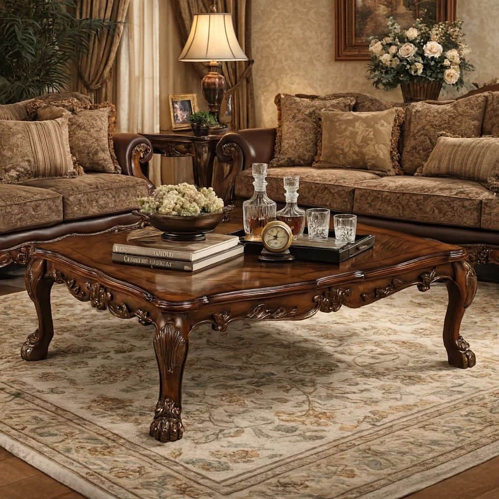 Dresden Coffee Table, Cherry Oak