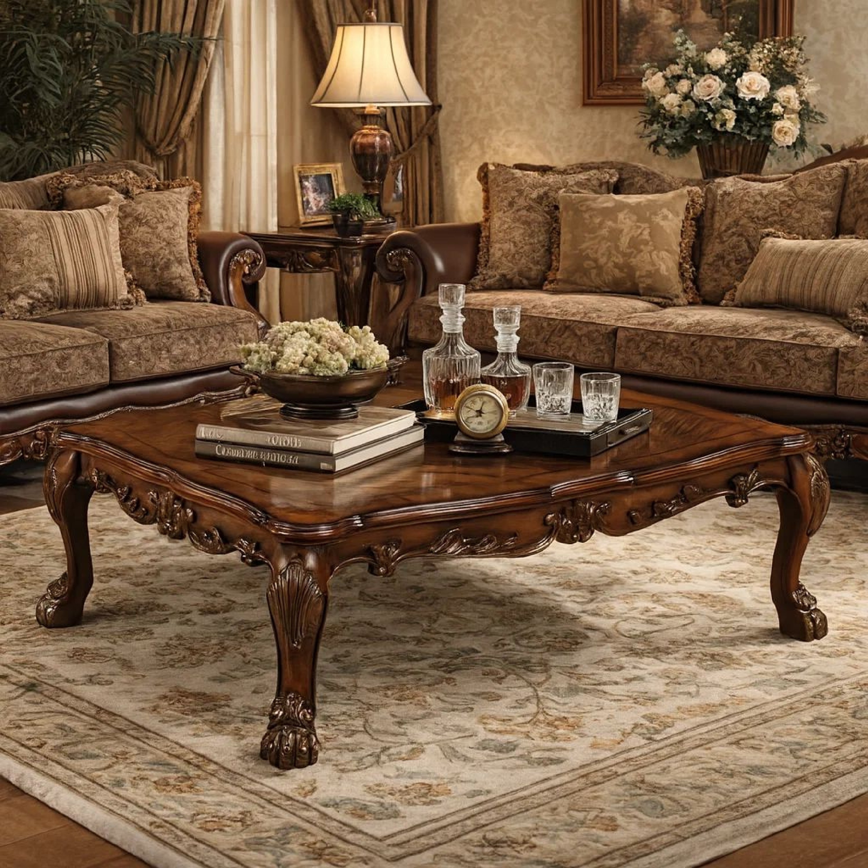 Dresden Coffee Table, Cherry Oak