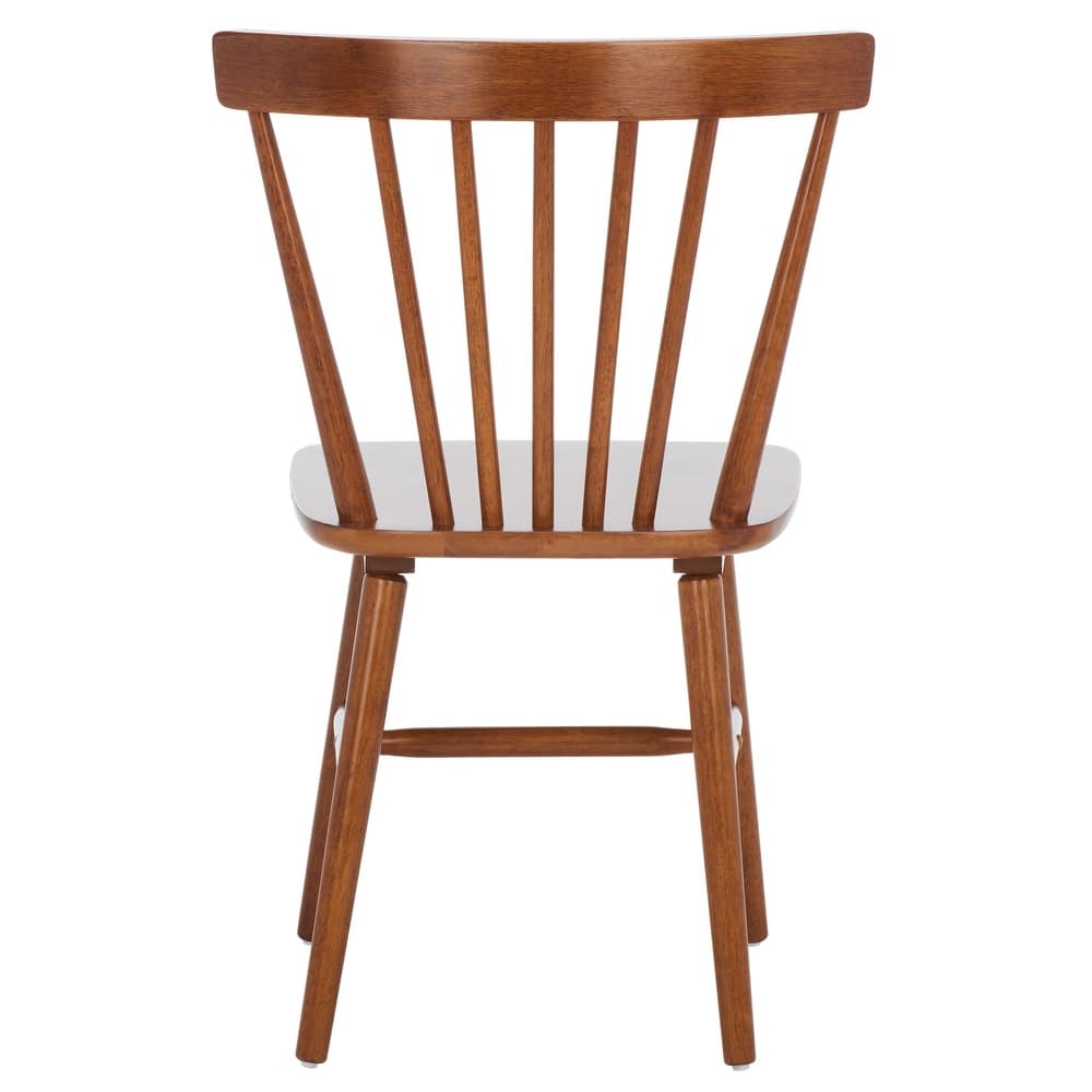SAFAVIEH Signa Spindle Farmhouse Dining Chair (Set of 2) - 20" W x 20" D x 33" H - 20"W x 20"D x 33"H