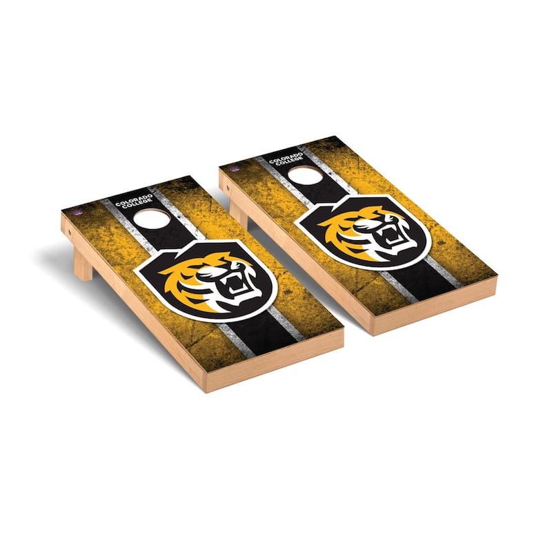 Colorado College Tigers Vintage Cornhole Board Set