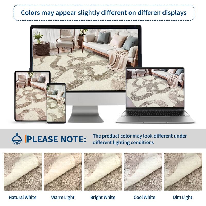 Modern Washable Area Rug Animal Snake Pattern Rug Home Decor Snake Carpet, Low Pile Non Slip Rug