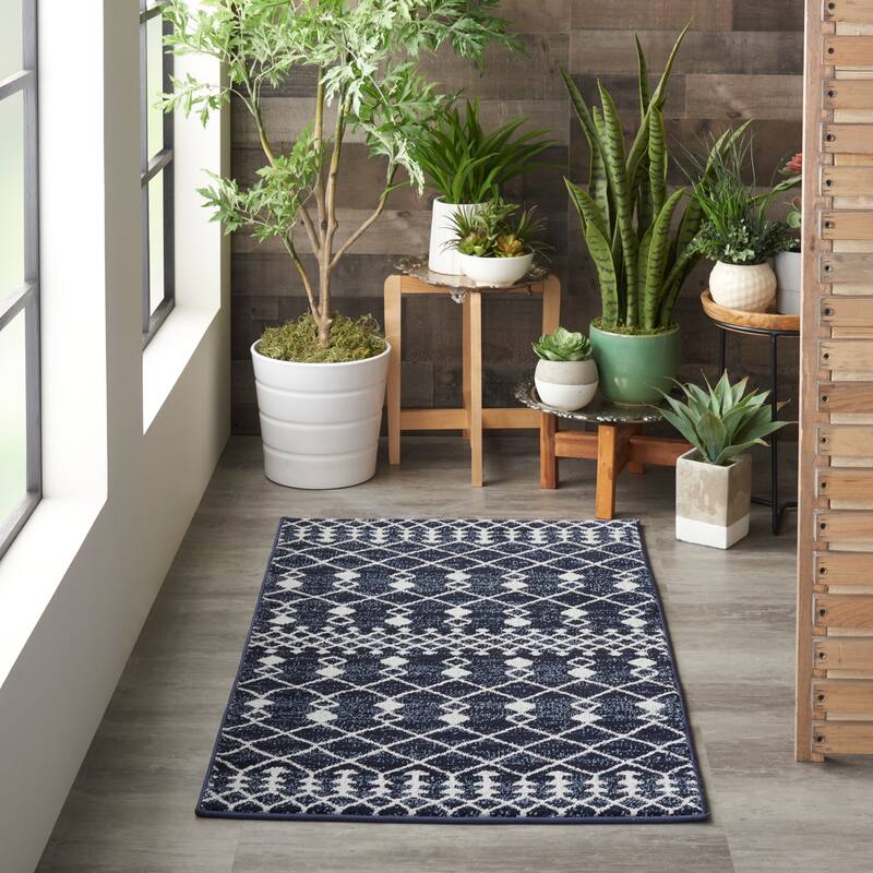 Carson Carrington Drafsen Boho Moroccan Area Rug