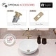 preview thumbnail 8 of 12, STYLISH Single Handle Vessel Sink Bathroom Faucet 13 inch Tall