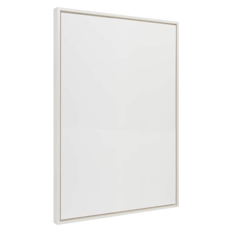 Kate and Laurel Sylvie Blank Framed Canvas