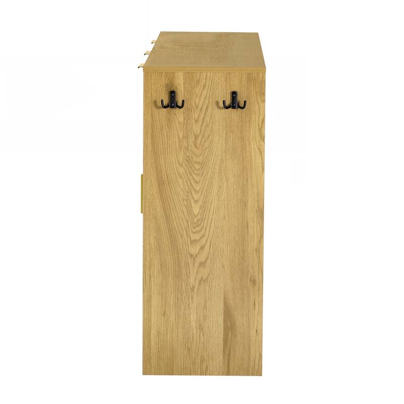 Farmhouse Sideboard with 3 Drawers & 4 Doors