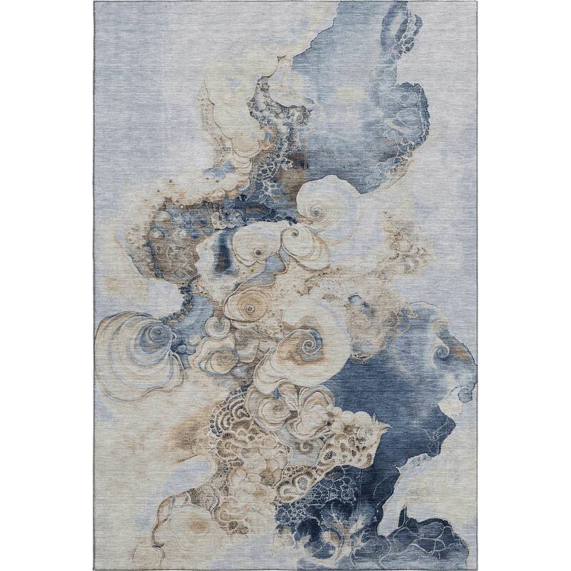Premium Washable Super Soft Abstract Chic Mayfield Rug