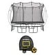 preview thumbnail 1 of 6, Springfree Trampoline Kids Square 11 Foot Trampoline & FlexrHoop Basketball Game - 260.78