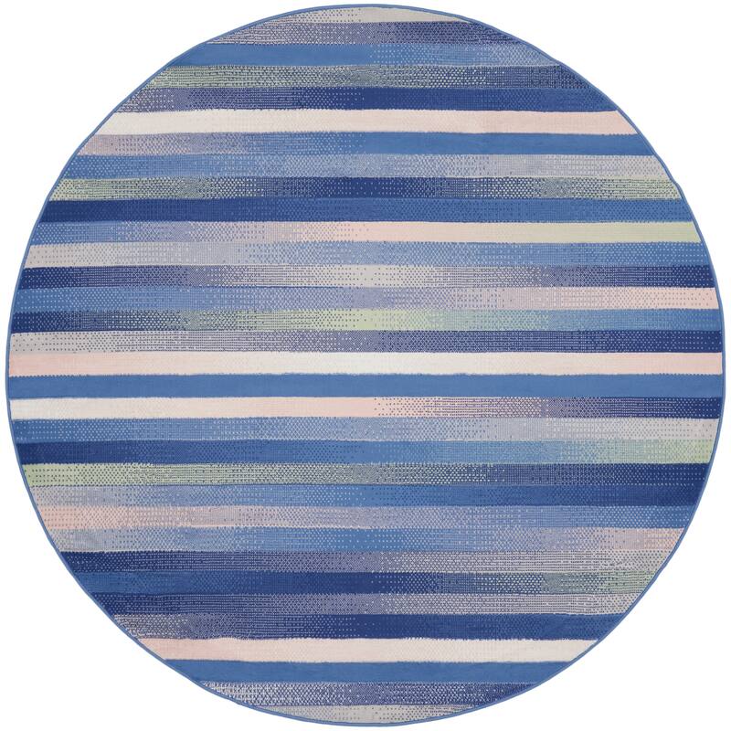 Nourison Whimsicle Modern Striped Abstract Area Rug