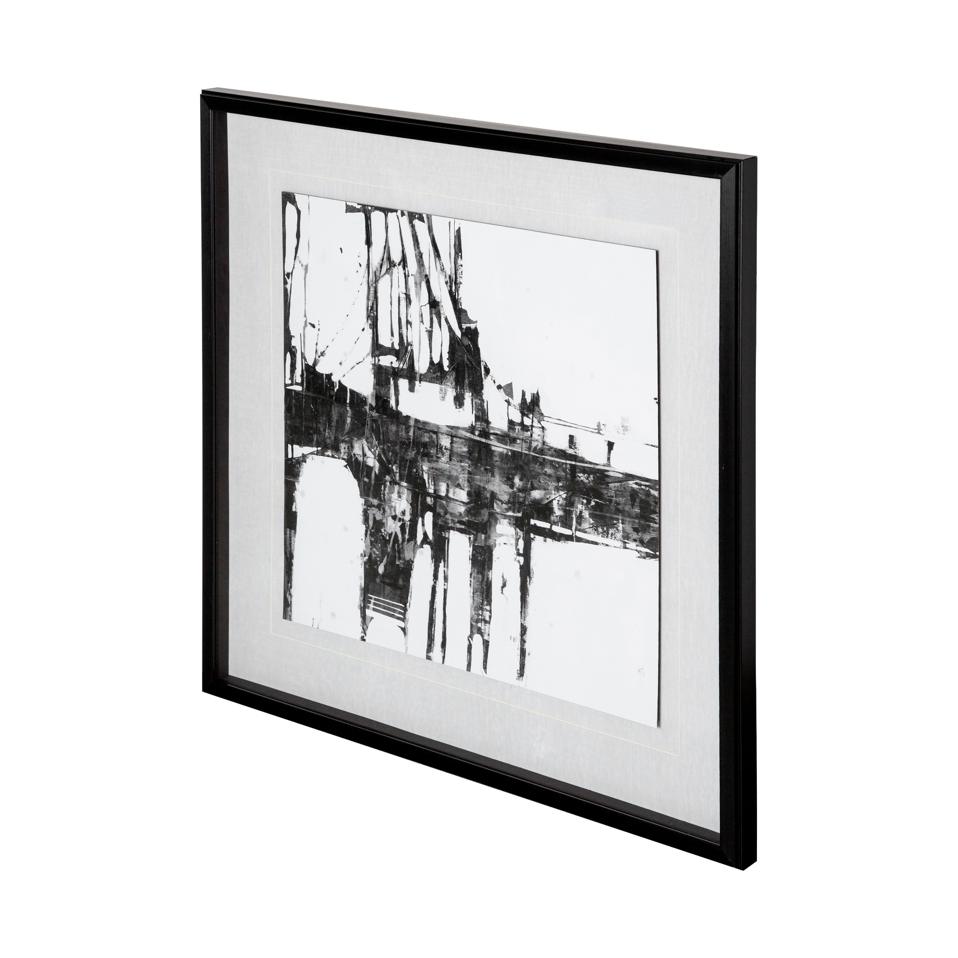 Mercana Back Lighting I by Liz Jardine a Hand Embellished Textured Framed Art Print Matted under Glass