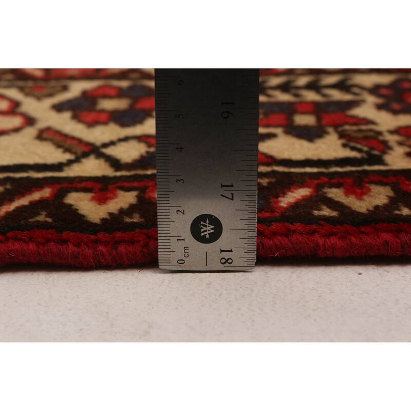 ECARPETGALLERY Hand-knotted Anadol Red Wool Rug - 4'2 x 6'11