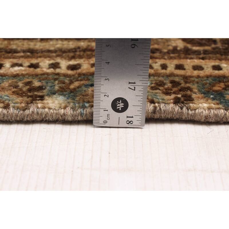 ECARPETGALLERY Hand-knotted Sarabi Brown Wool Rug - 7'9 x 10'8