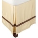 preview thumbnail 2 of 8, Miranda Haus Hotel 300 Thread Count Cotton 15-inch Drop Bed Skirt