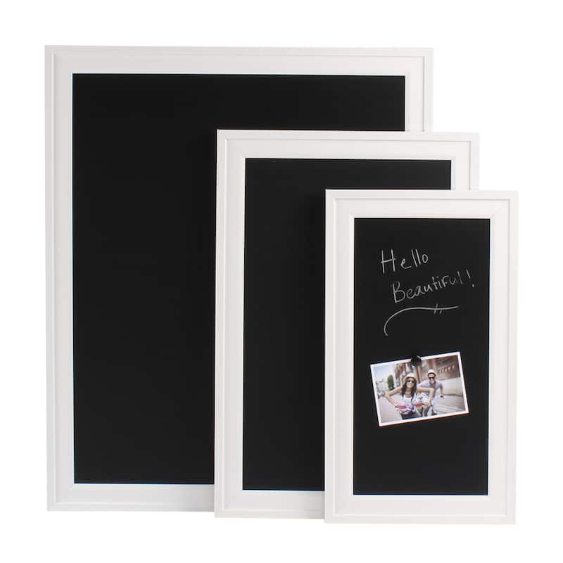 Bosc Framed Magnetic Chalkboard