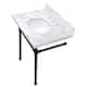 Option Marble White / Matte Black