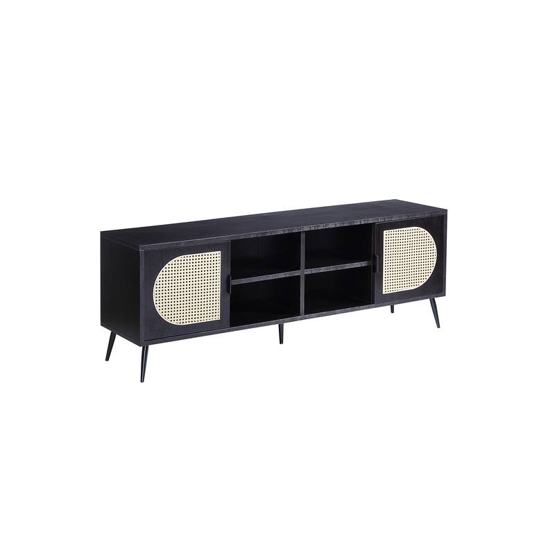 Colson TV Stand, Black Finish LV01080
