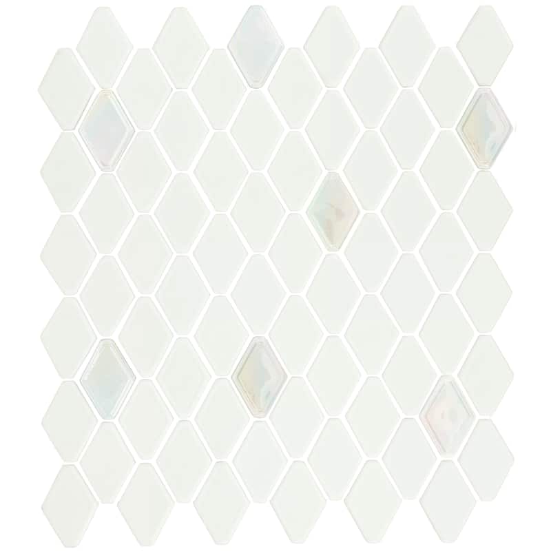 Daltile Starcastle 1.5" Elongated Hexagon Glass Wall Mosaic (15 PC Per Carton) (13.28 SQFT Per Carton) - Celestial