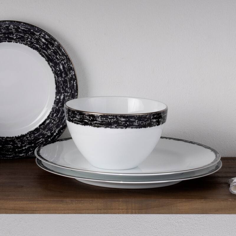 Noritake Rill Set Of 4 Cereals, 6", 29 oz.