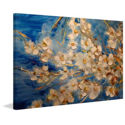 Spring Is Coming Print on Wrapped Canvas