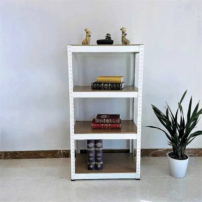 Storage Shelves - 4 Tier Adjustable Garage Storage Shelving, Heavy Duty Metal Storage Utility Rack Shelf Unit