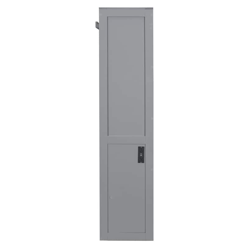 Queen Size Murphy Bed Cabinet,Space Saving Foldable Wall Bed with Rattan Design, Dual-Piston Mechanism