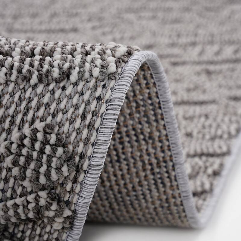 Abstract Area Rug - 6' x 9'