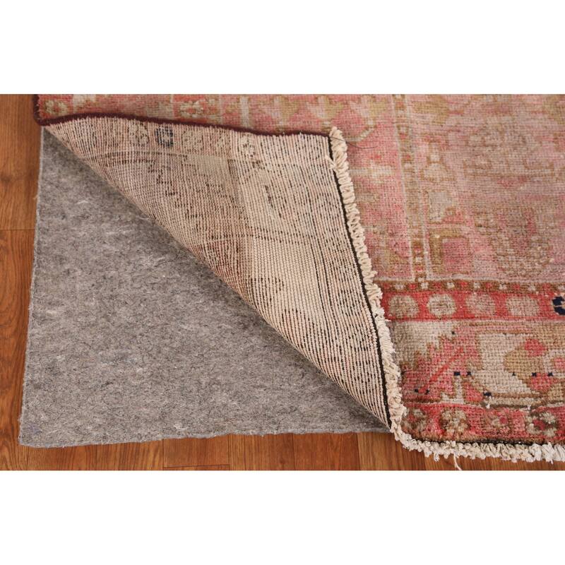 Hand Knotted Oriental 100% Wool Carpet Traditional Geometric Pink Bakhtiari Area Rug - 7' 5'' X 4' 7''