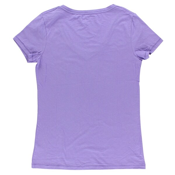 light purple v neck t shirt women's
