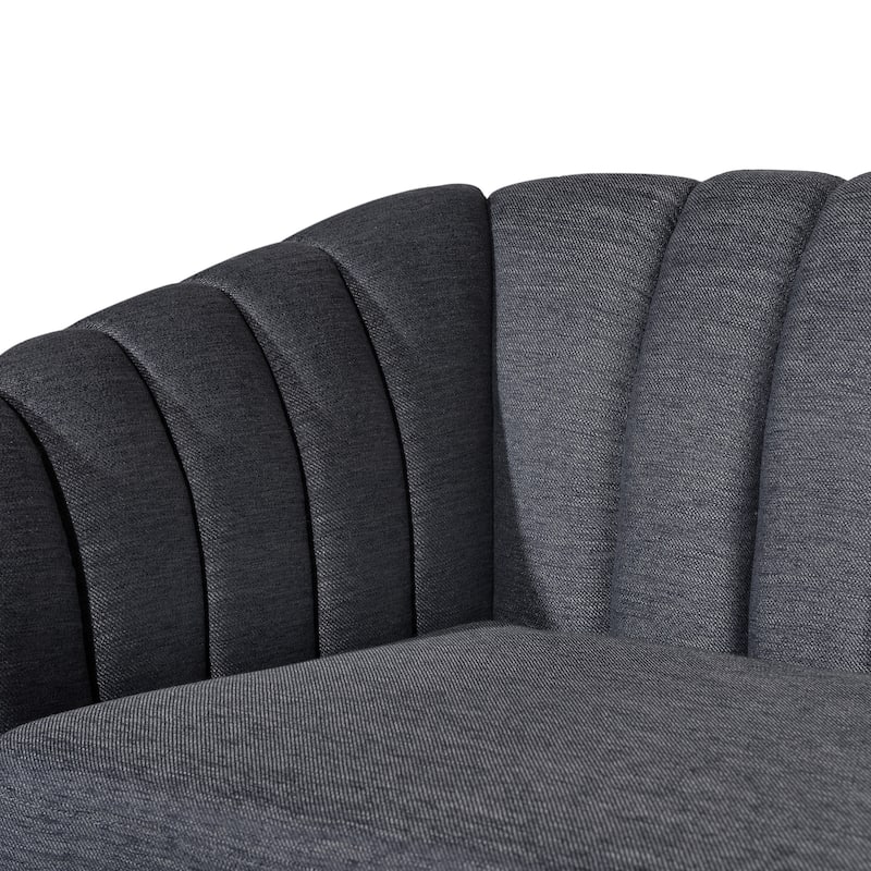 Ansonia Channel-tufted Sofa by Christopher Knight Home