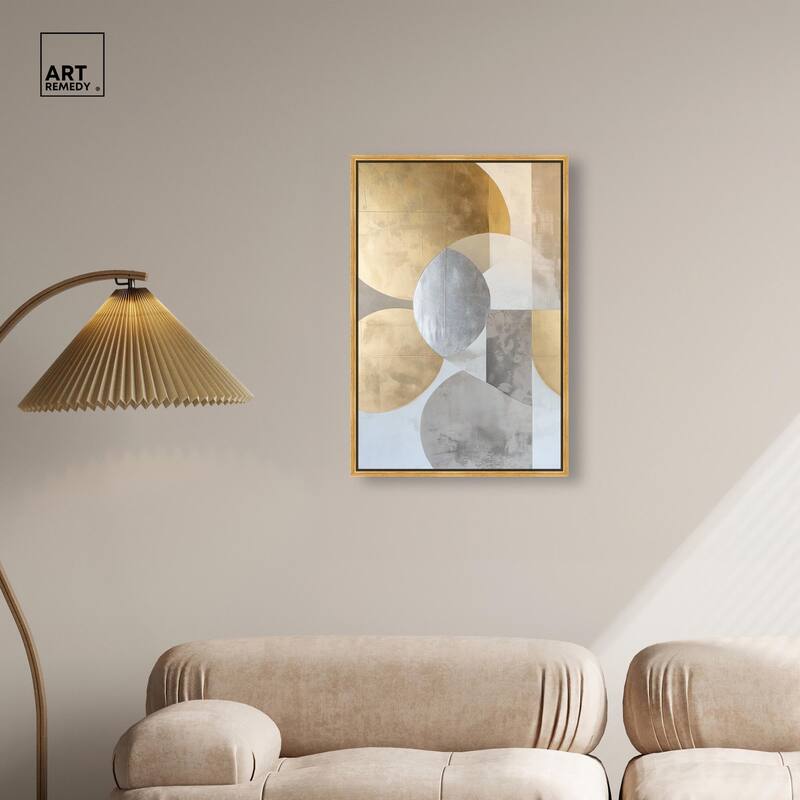 Golden Sequence I Canvas by Art Remedy