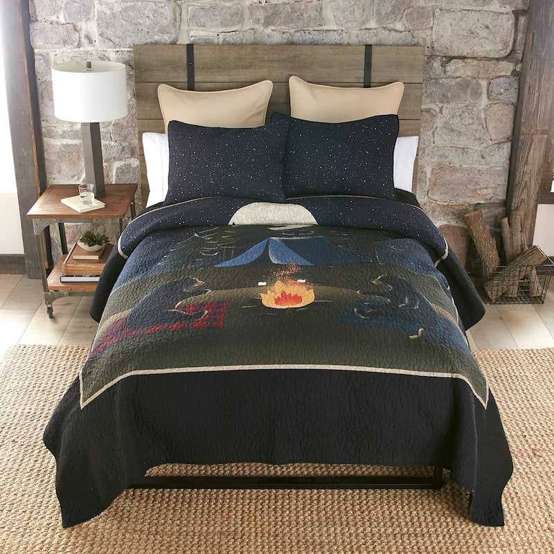 Donna Sharp Bear Campfire Cotton Quilt Collection