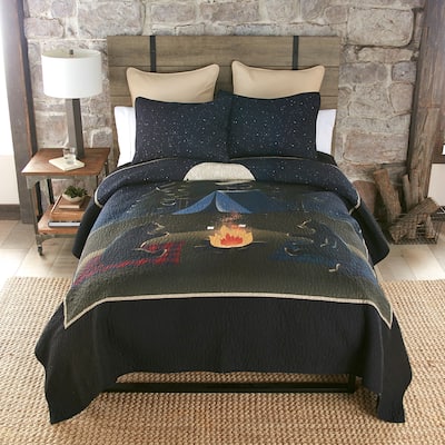 Donna Sharp Bear Campfire Cotton Quilt Collection