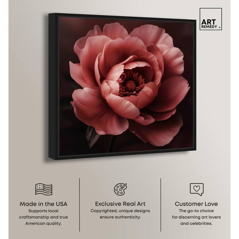 Velvety Richness II Canvas by Art Remedy