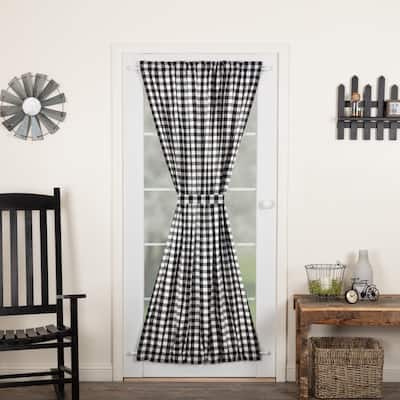 Annie Buffalo Check Door Panel - Door Panel 72x40 - Door Panel 72x40