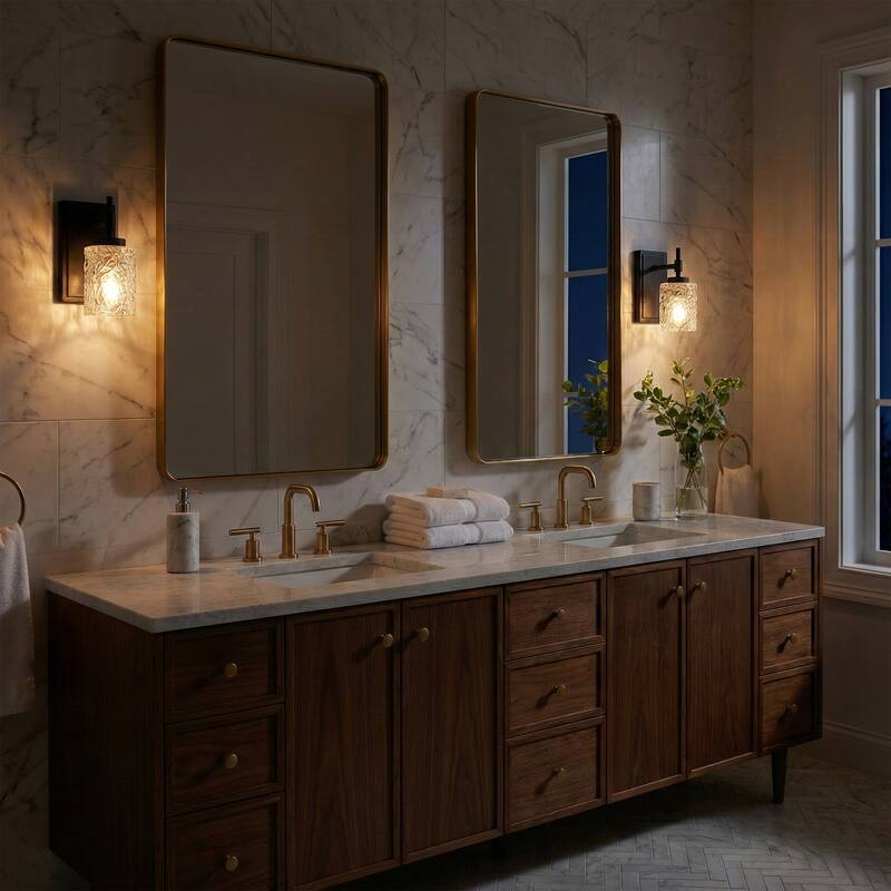 Acroma 1 - Light Dimmable Steel Armed Sconce