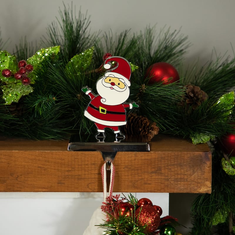 Santa Claus Christmas Stocking Holder - 5.5"