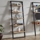 preview thumbnail 2 of 30, Ranell Leaning Ladder Shelves by iNSPIRE Q Modern