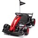 preview thumbnail 12 of 18, 24V Ride On Go Kart for Kids, Ajustable Length Electric Ride Toy Red