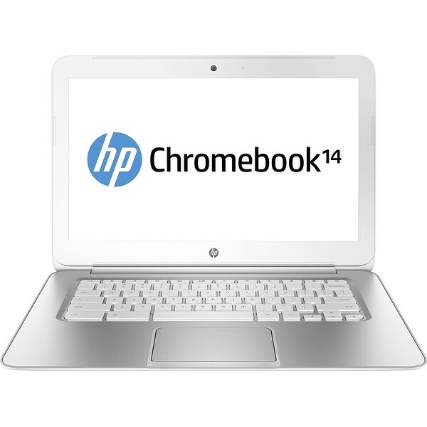 HP Chromebook F7W51UA Laptop Intel Celeron 4GB RAM 32GB SSD Chrome Webcam. Opens flyout.