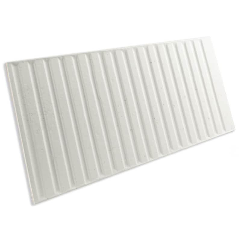 Merola Tile Kings Loft White 7-7/8" x 15-3/4" Ceramic Wall Tile